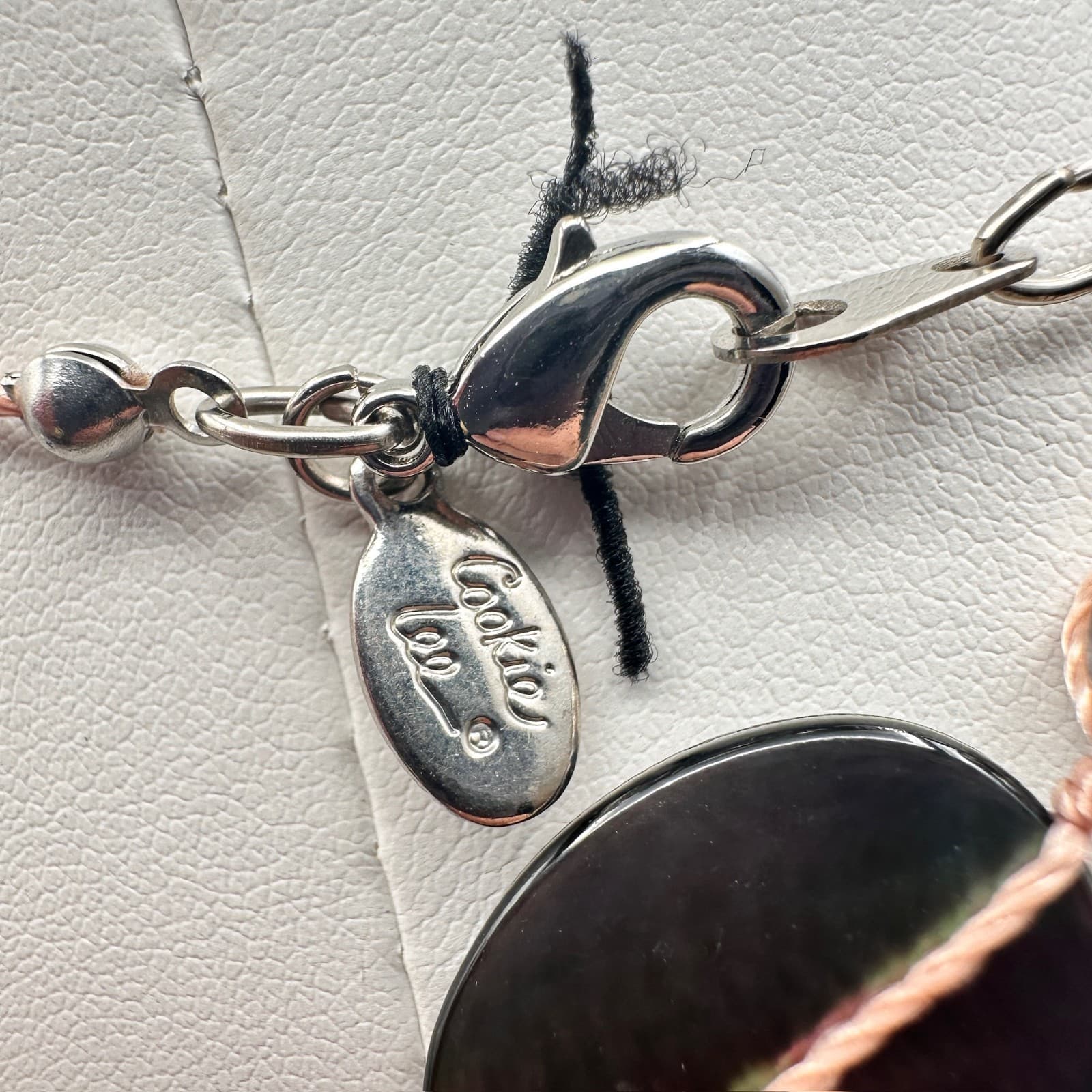 Vintage 90s Cookie Lee Multi-Strand Shell & Glass Bead Necklace Women's Jewelry - Thumbnail 11