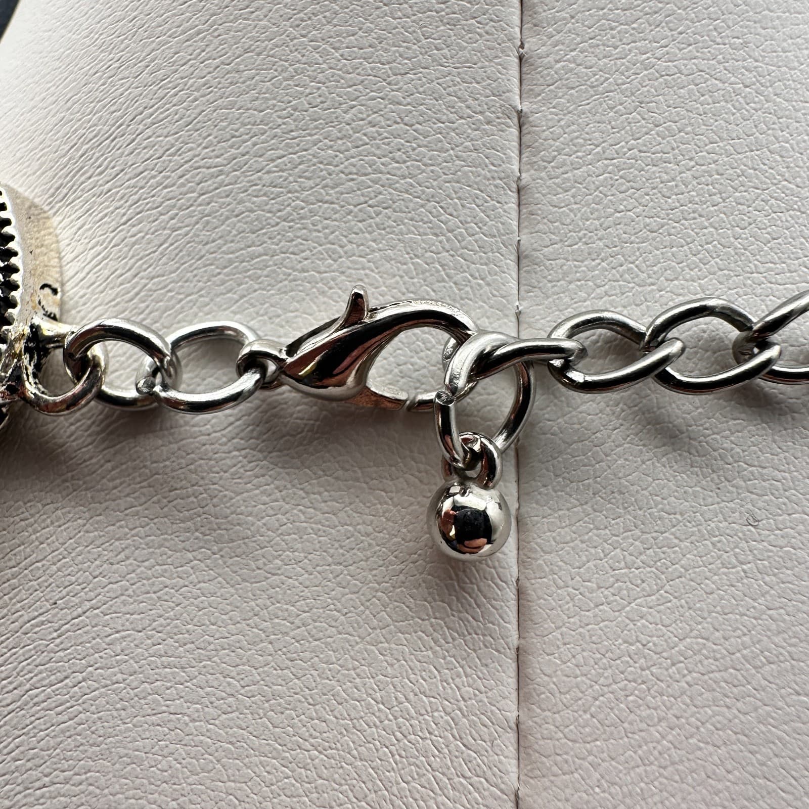 Vintage 90s Turquoise Silver-Tone Choker Necklace Set Boho Woemn's Jewelry - Thumbnail 20