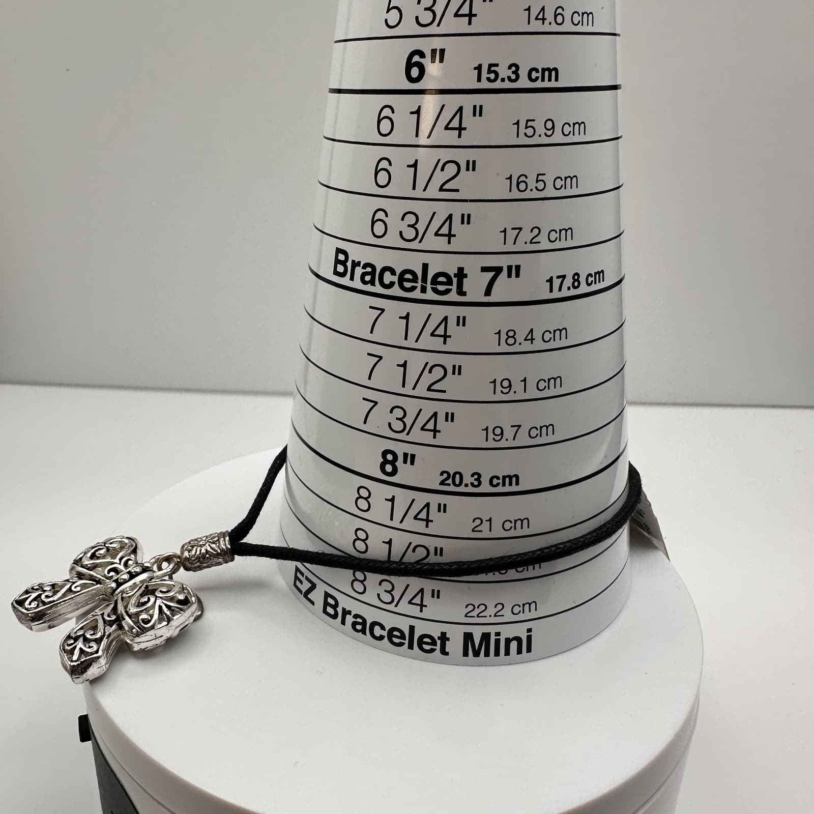 Vintage 90s Cookie Lee Silver Tone Filigree Bow Charm Bracelets Women's Jewelry - Thumbnail 9