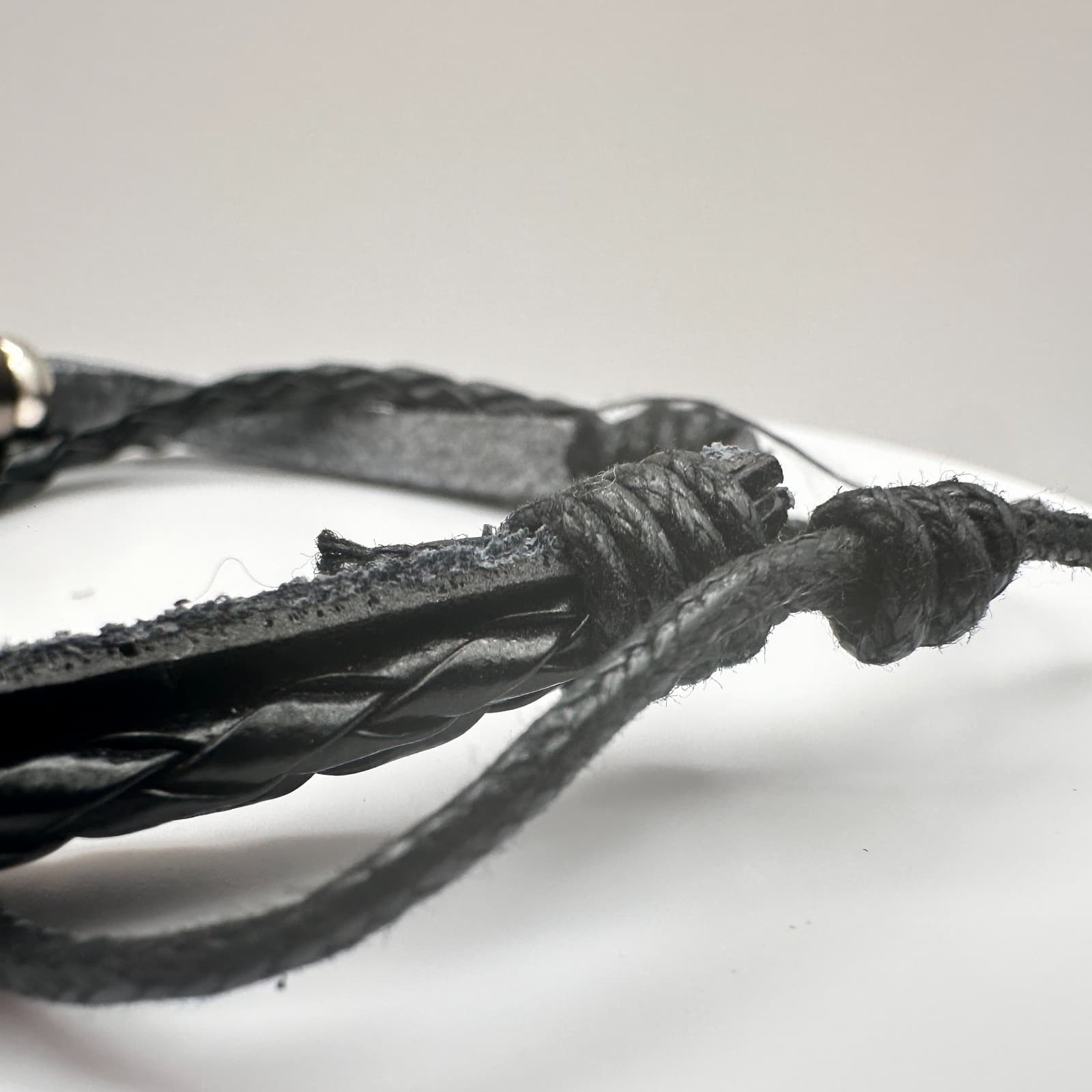 Vintage 90s Genshin Impact Geo Element Bracelet Set Braided Leather Unisex - Thumbnail 10