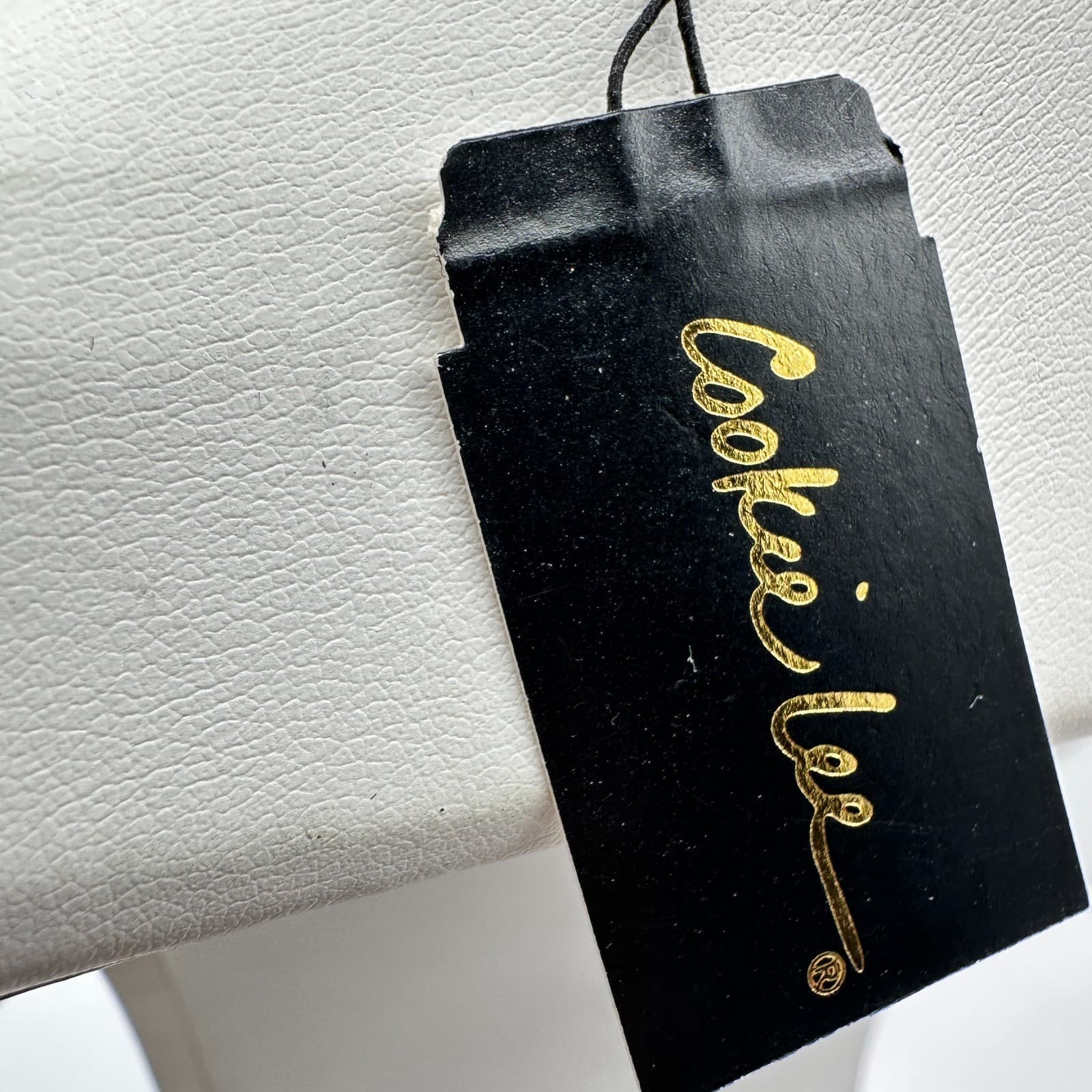 Vintage 90s Cookie Lee Amber Glass Gold Tone Round Pendant Necklace Boho Jewelry - Thumbnail 13