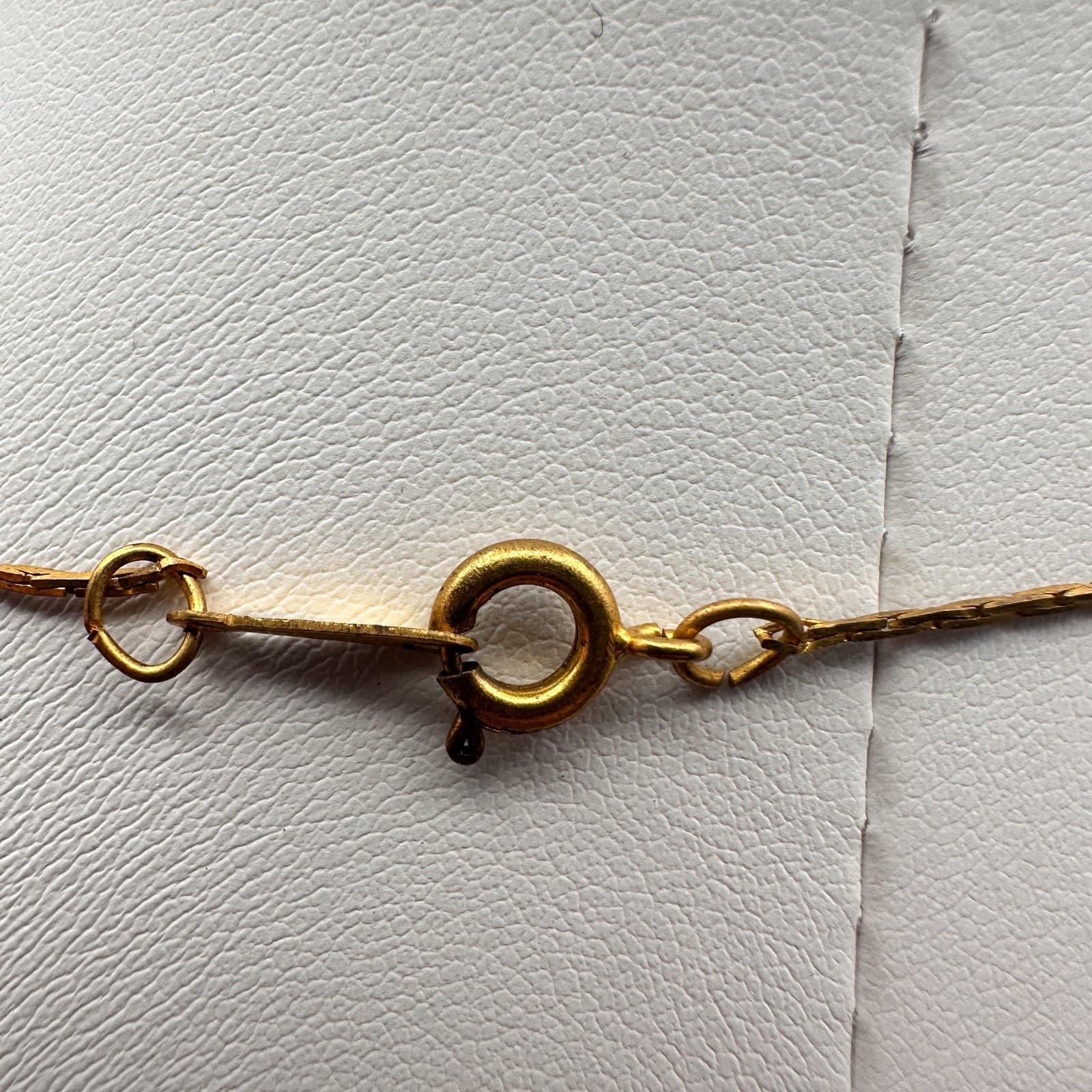 18K Gold Filled Vintage Y2K Rainbow Glass Heart Pendant Necklace - Thumbnail 12