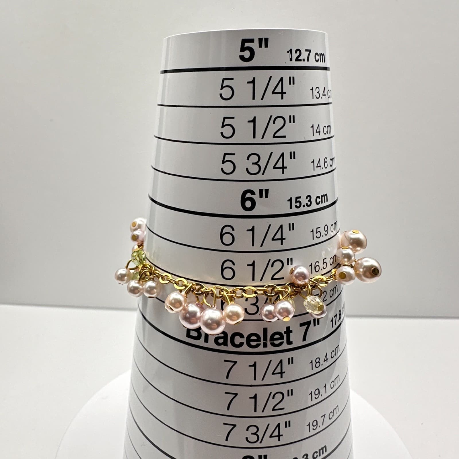 Vintage 90s Cookie Lee Pearl Glass Gold Tone Necklace Set Classic Womens Jewelry - Thumbnail 20