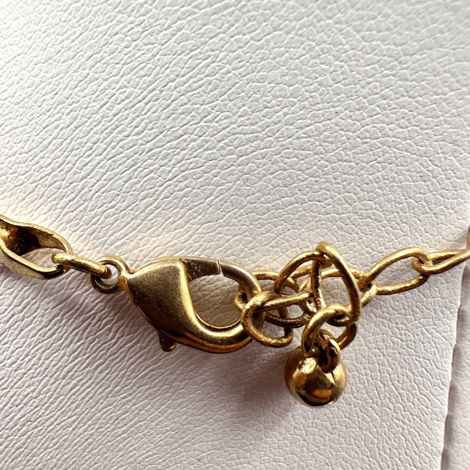 Vintage Y2K Gold Snake Chain Necklace Black Beads Layered 90s Statement - Thumbnail 12