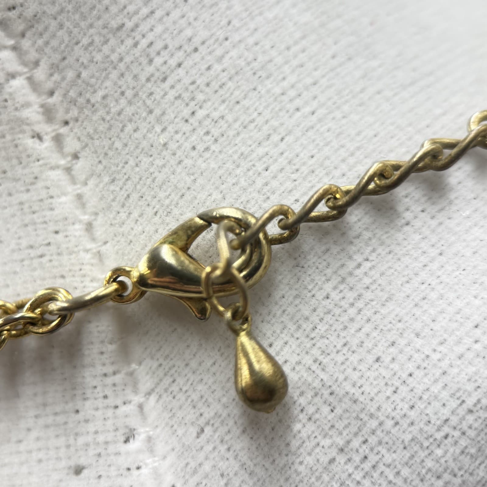 Modern Gold-Tone Fringe Bar Pendant Necklace Layered Boho Statement - Thumbnail 15