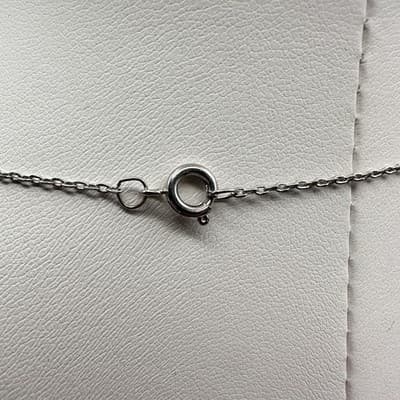 Vintage 90s Silver Tone Abstract Butterfly Pendant Necklace Jewelry - Thumbnail 6