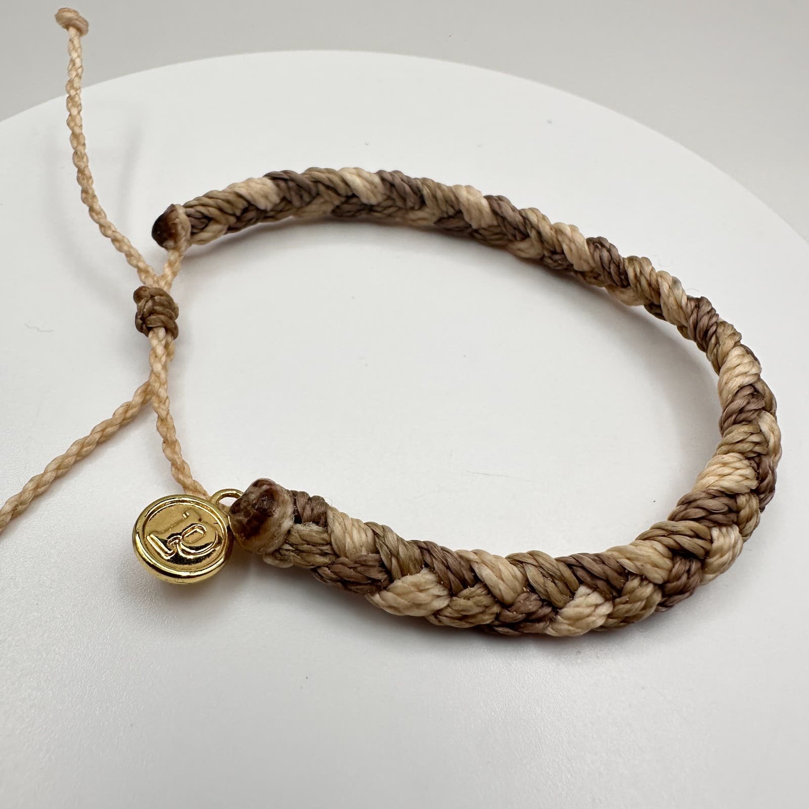 Vintage 90s Pura Vida Braided Bracelet Boho Retro Women's Classic Jewelry - Thumbnail 2