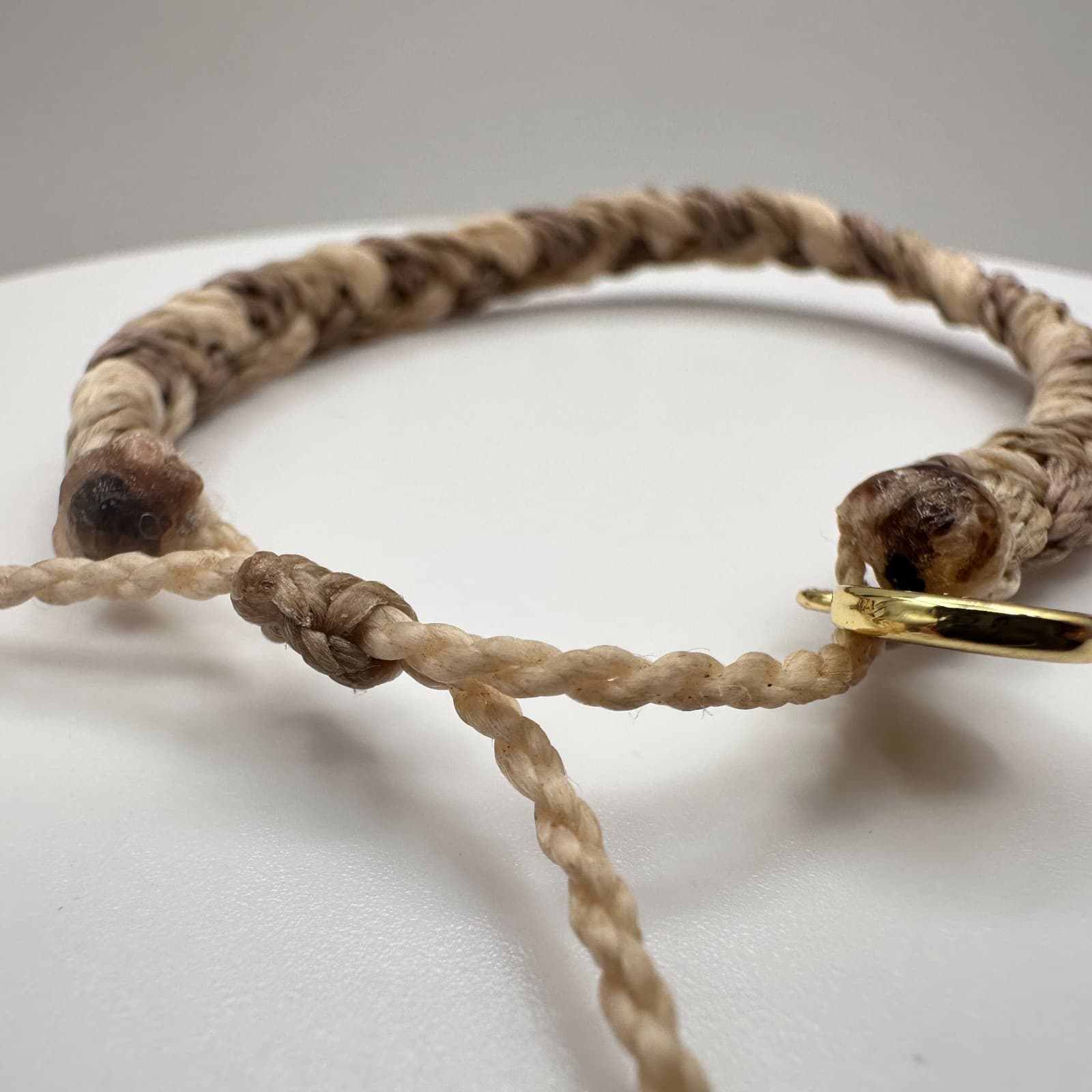 Vintage 90s Pura Vida Braided Bracelet Boho Retro Women's Classic Jewelry - Thumbnail 6