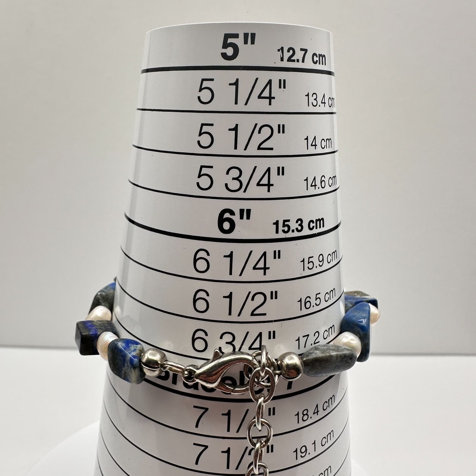 Vintage 90s Silver Tone Beaded Boho Retro Bracelet Women's Classic Jewelry - Thumbnail 7