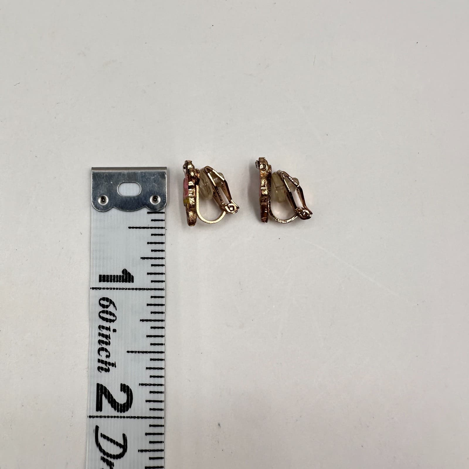 Vintage 90s Jewelry Lot 4 Pair Clip On Earrings Unicorn Rainbow Ice Cream Pink - Thumbnail 13