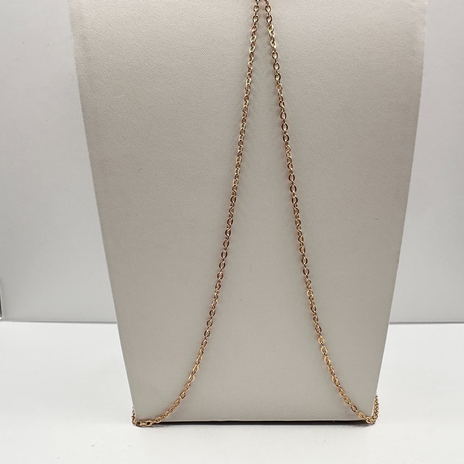 Vintage Y2K Gold Tone Body Chain Necklace Rhinestone Dangle Sexy Beach Jewelry - Thumbnail 5