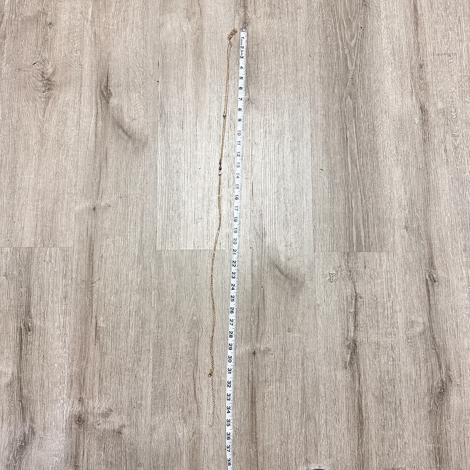 Vintage Y2K Gold Tone Body Chain Necklace Rhinestone Dangle Sexy Beach Jewelry - Thumbnail 8