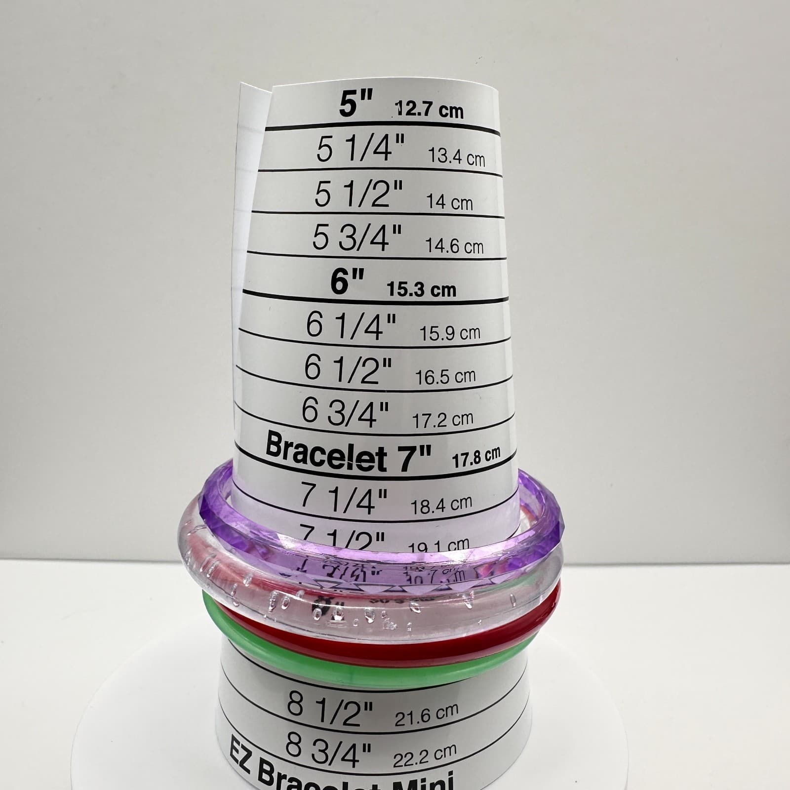 Vintage 80s Colorful Acrylic Resin Bangle Bracelet Set Women's Fashion Jewelry - Thumbnail 6