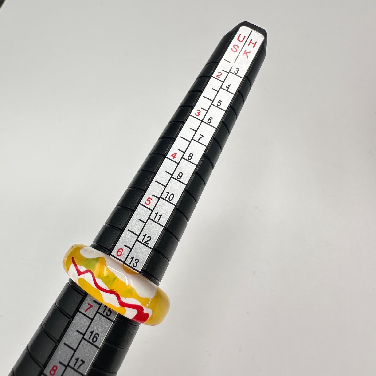 Vintage 90s Swirl Geometric Round Ring Set Boho Women's Classic Fashion Jewelry - Thumbnail 7