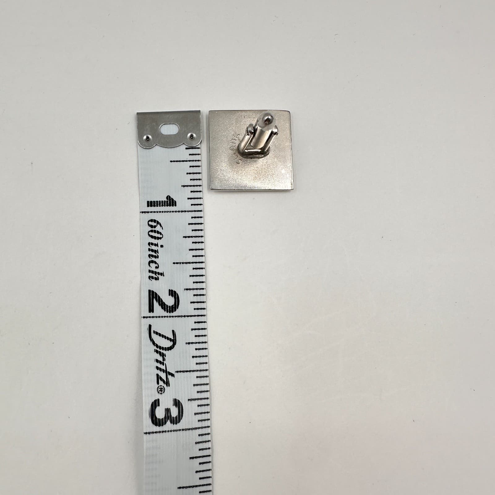 Vintage 90s Swank Silver Tone Fleur De Lis Cufflinks & Tie Clip Set Jewelry - Thumbnail 11