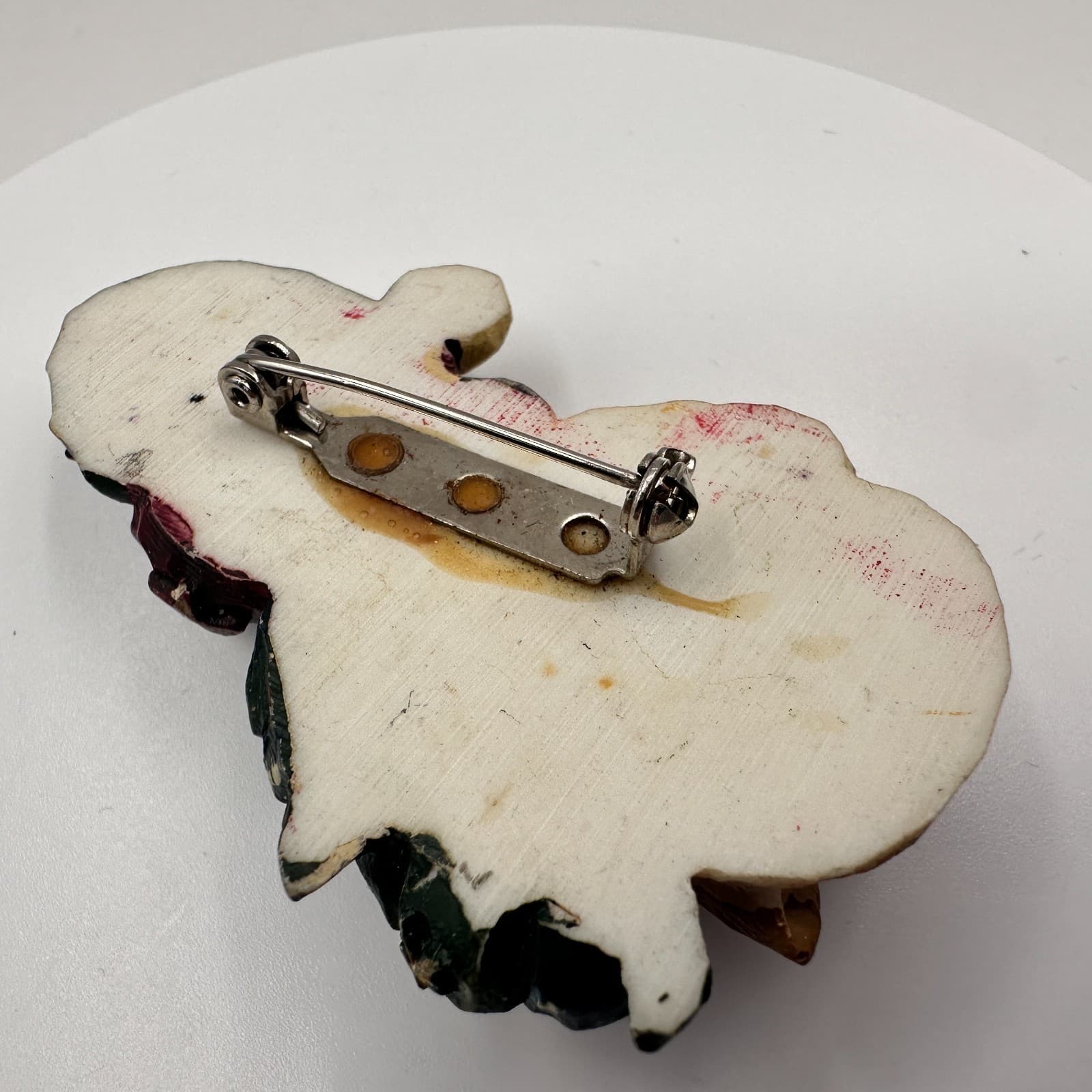 Vintage 90s Snowman Brooch Pin Set Football Helmet Star Heart Christmas Holiday - Thumbnail 7