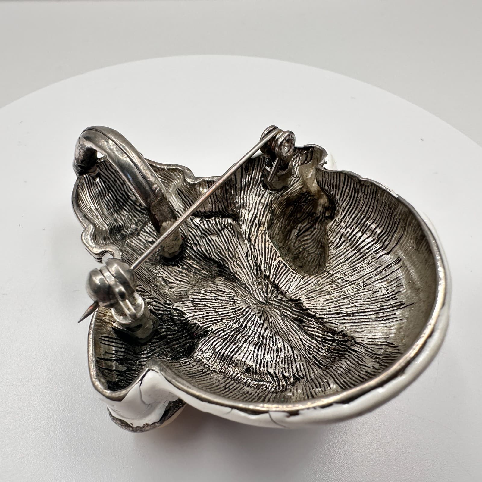 Vintage 90s Snowman Brooch Pin Set Football Helmet Star Heart Christmas Holiday - Thumbnail 4