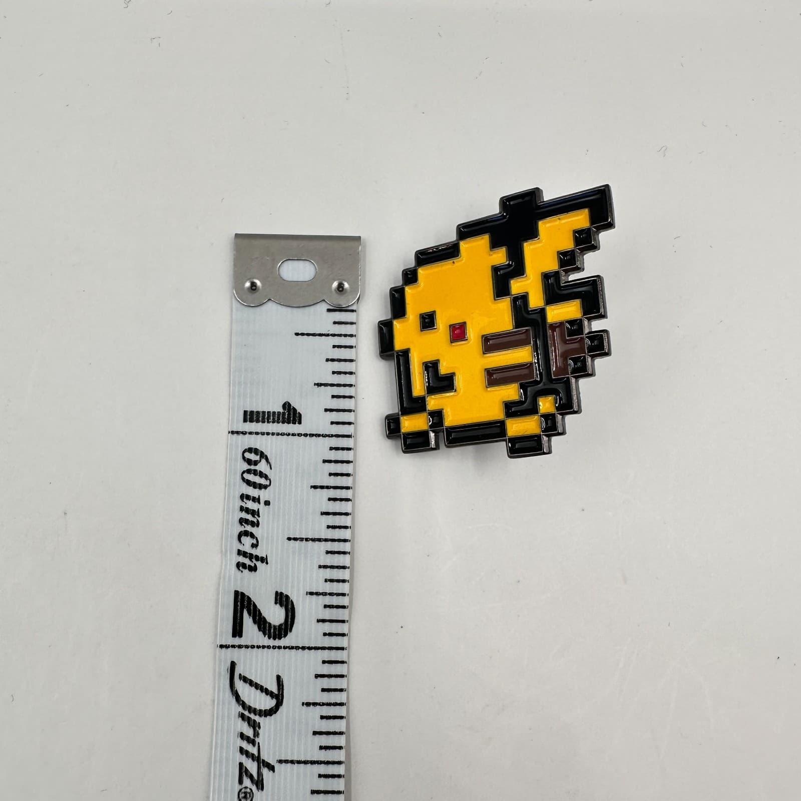 Vintage Y2K Cute Pixel Art Pikachu Enamel 8-Bit Style Fan Hat Lapel Pin Jewelry - Thumbnail 9
