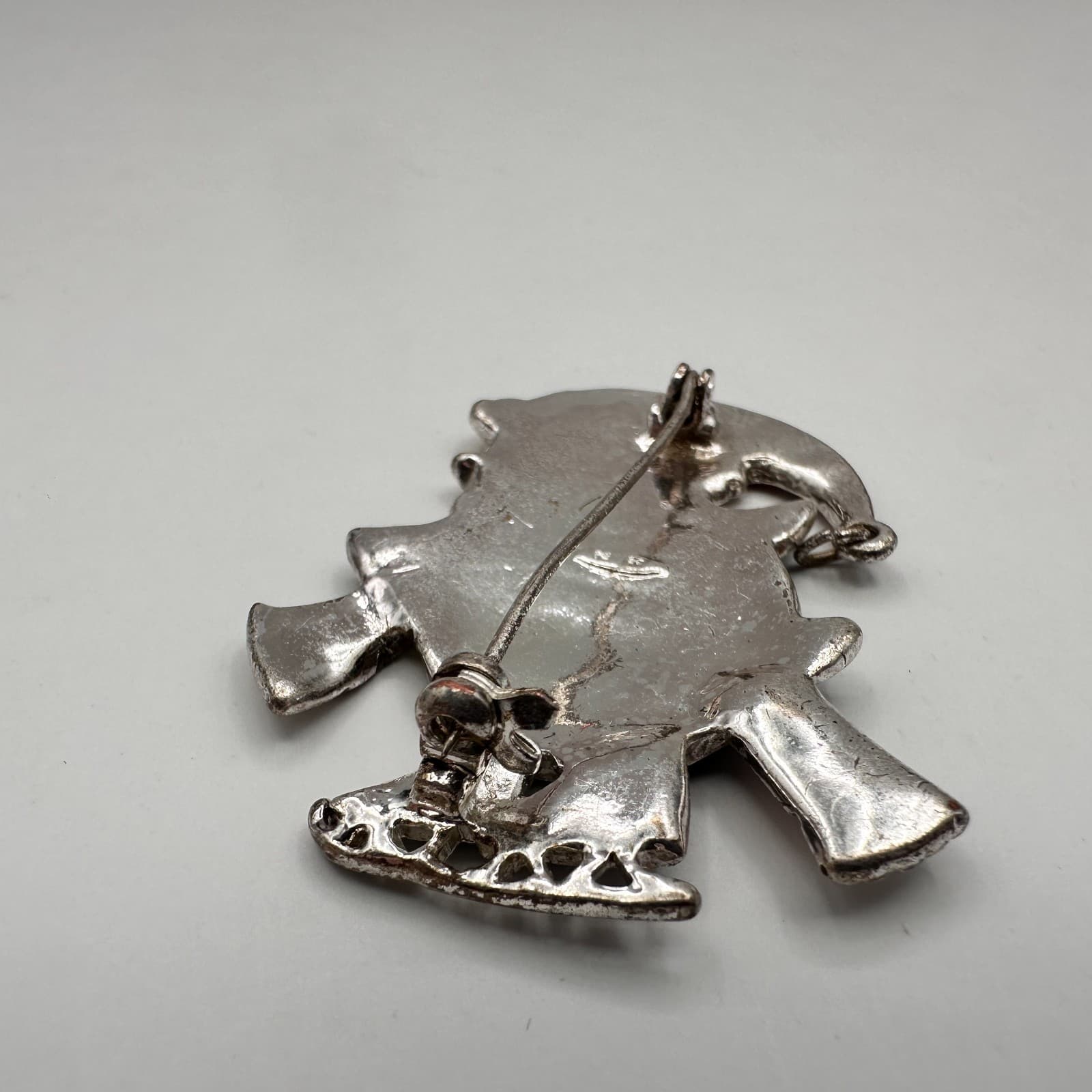 Vintage 90s Christmas Brooch Set Of 3 Pin Lot Women's Classic Fashion Jewelry - Thumbnail 17