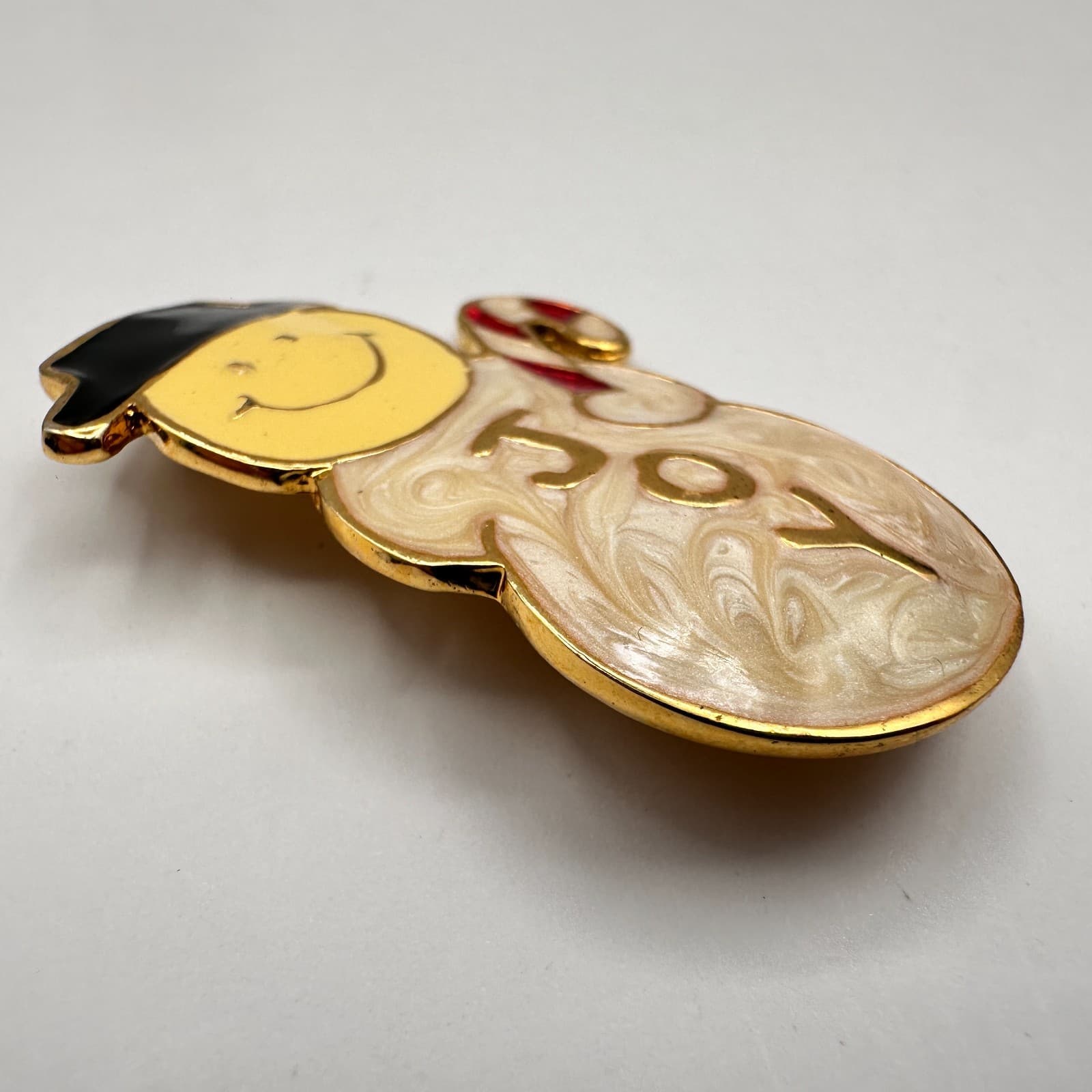 Vintage 90s Christmas Brooch Set Of 3 Pin Lot Women's Classic Fashion Jewelry - Thumbnail 9