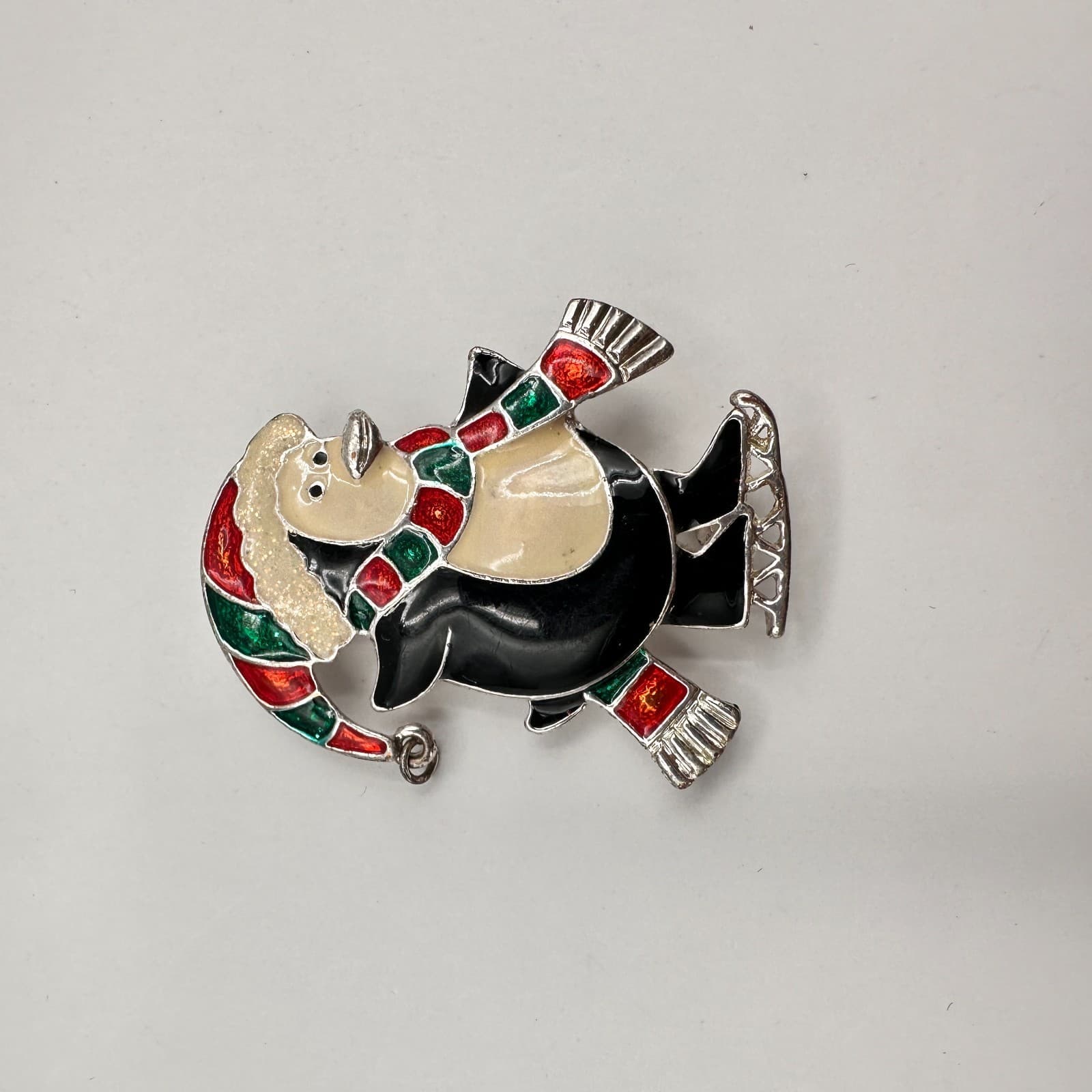 Vintage 90s Christmas Brooch Set Of 3 Pin Lot Women's Classic Fashion Jewelry - Thumbnail 12