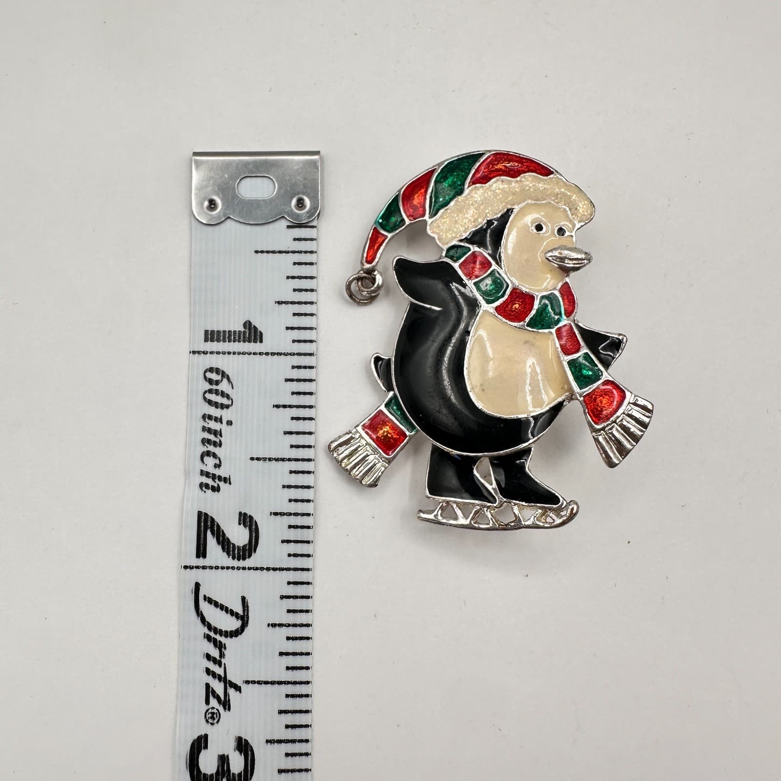 Vintage 90s Christmas Brooch Set Of 3 Pin Lot Women's Classic Fashion Jewelry - Thumbnail 18