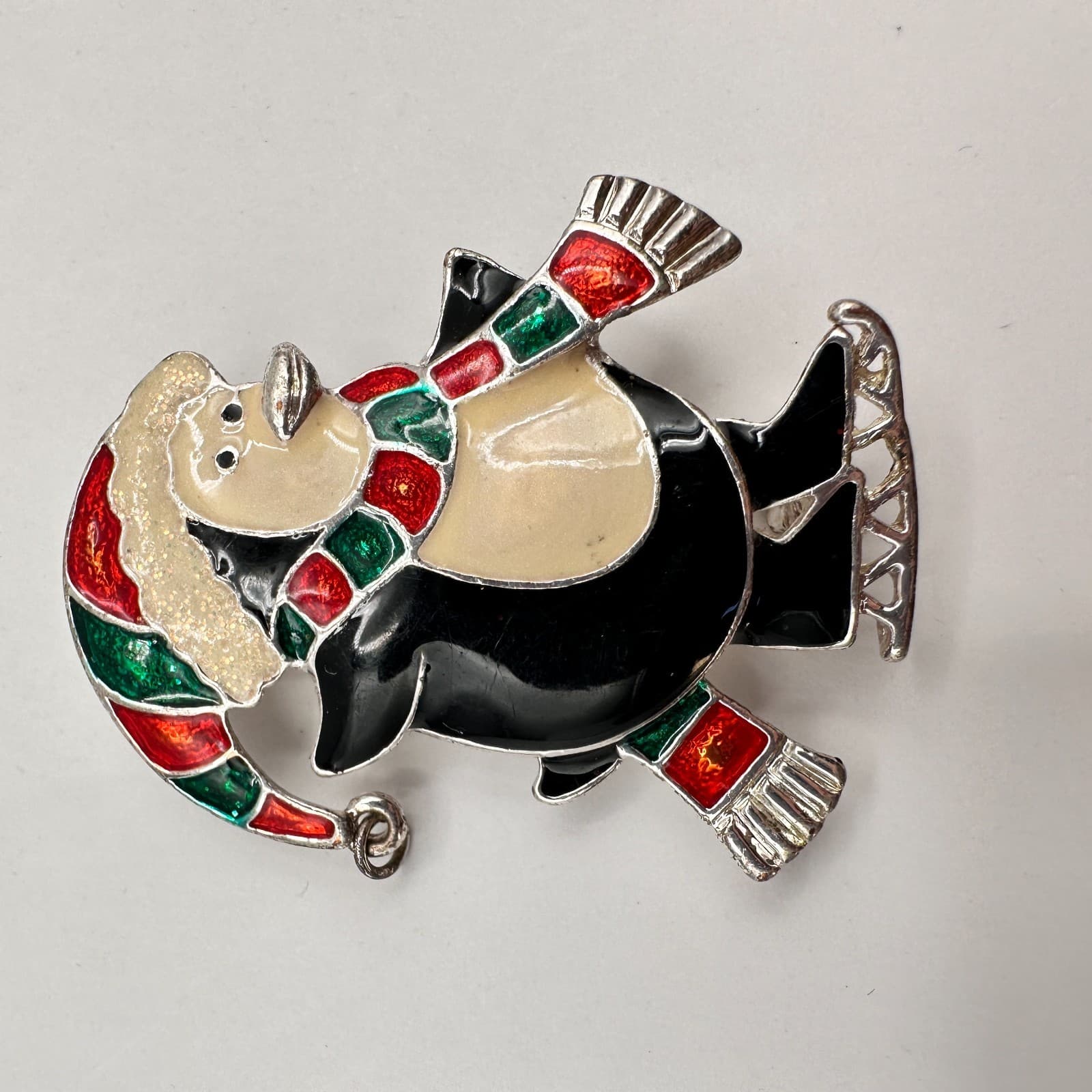 Vintage 90s Christmas Brooch Set Of 3 Pin Lot Women's Classic Fashion Jewelry - Thumbnail 13