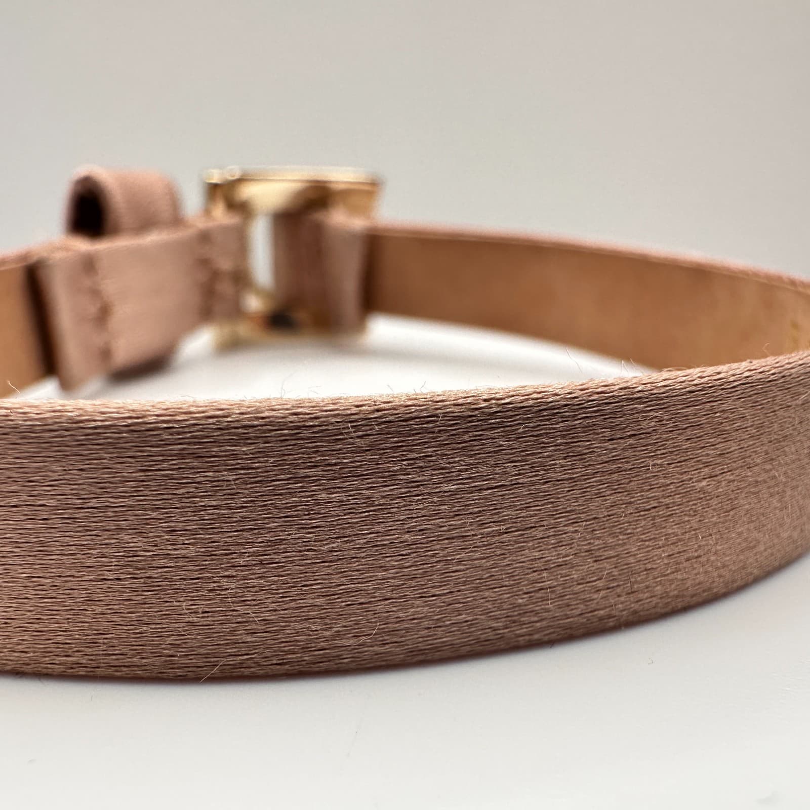 Vintage 90s Max Mara Gold Tone Bracelet Women's Classic Jewelry Made in Italy - Thumbnail 4