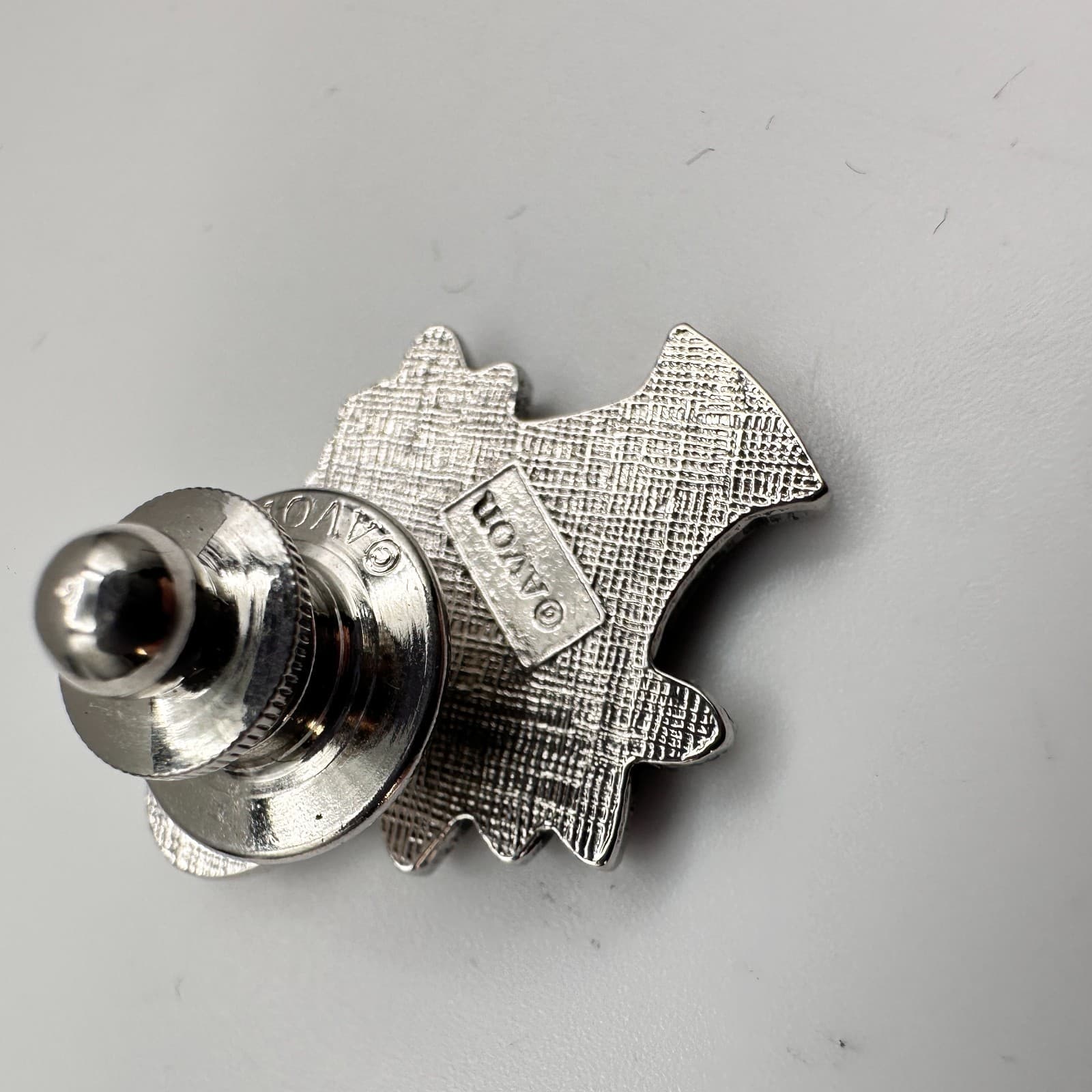 Vintage 80s Avon Silver Tone Floral Basket Brooch Pin Women's Fashion Jewelry - Thumbnail 6