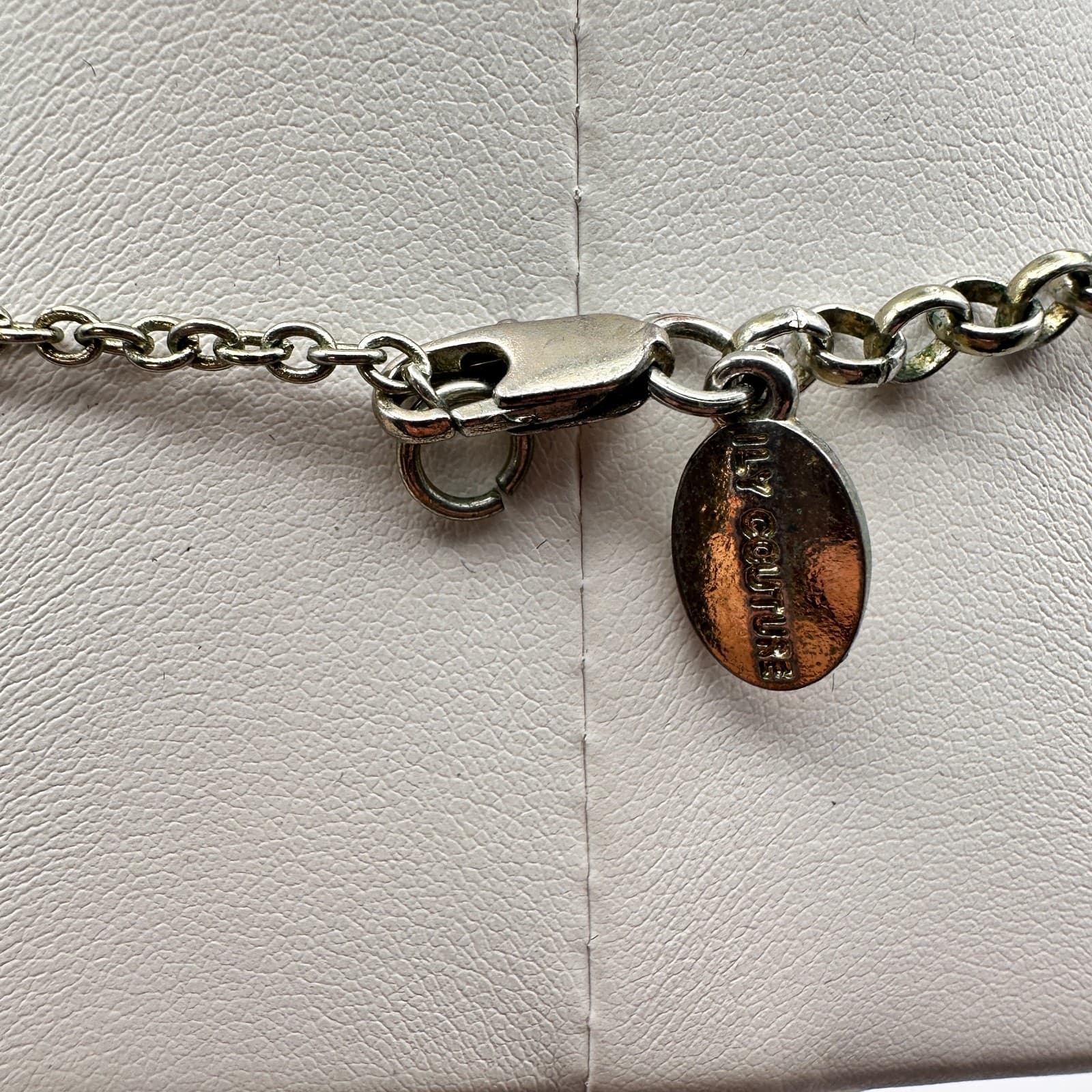 Vintage 90s ILY Couture Floral Beaded Bib Statement Necklace Women's Jewelry - Thumbnail 8