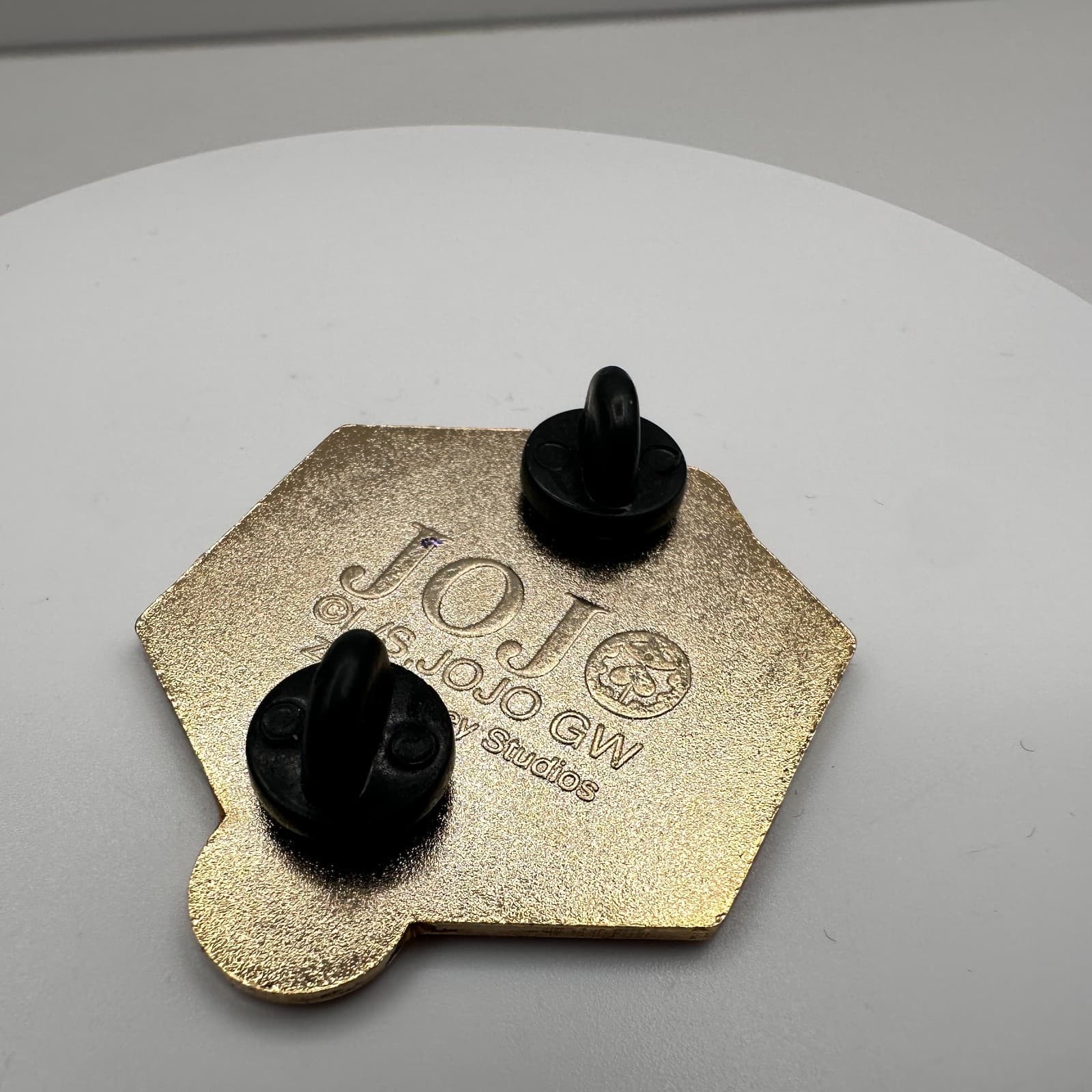 Vintage 80s Bizarre Adventure Golden Wind Bruno Bacarat Anime Enamel Pin Jewelry - Thumbnail 6