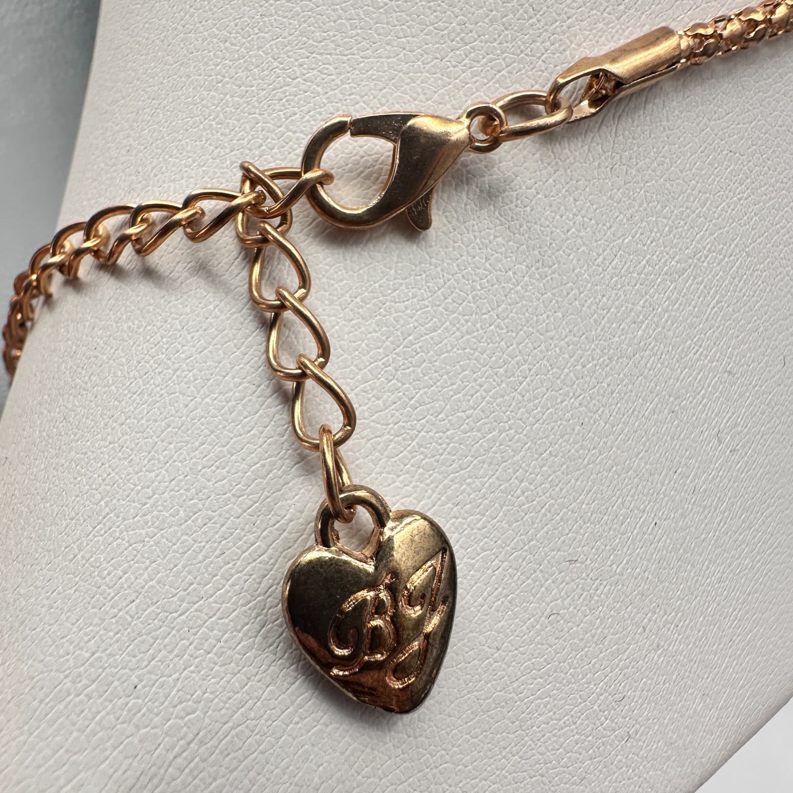 Vintage 90s Betsey Johnson Unicorn Pendant Necklace Gold Tone Rhinestone Jewelry - Thumbnail 9