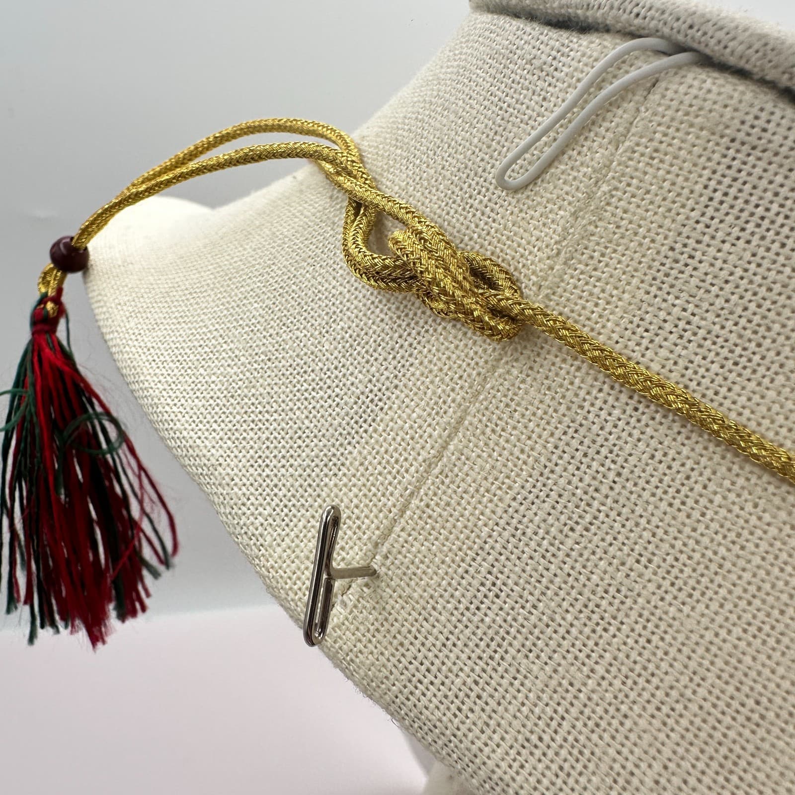 Vintage Y2K Gold Tone Cabochons Faux Pearl Necklace Women's Classic Jewelry - Thumbnail 11