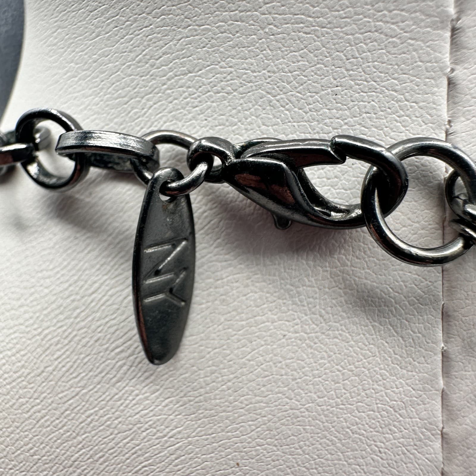 Vintage 90s NY Multi-Strand Faux Pearl Glass Layered Necklace Women's Jewelry - Thumbnail 12