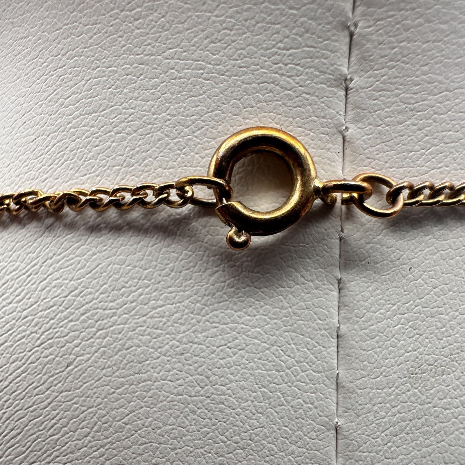 Vintage 90s Orange Fleur De Lis Pendant Necklace Multicolor Tone Women's Jewelry - Thumbnail 9