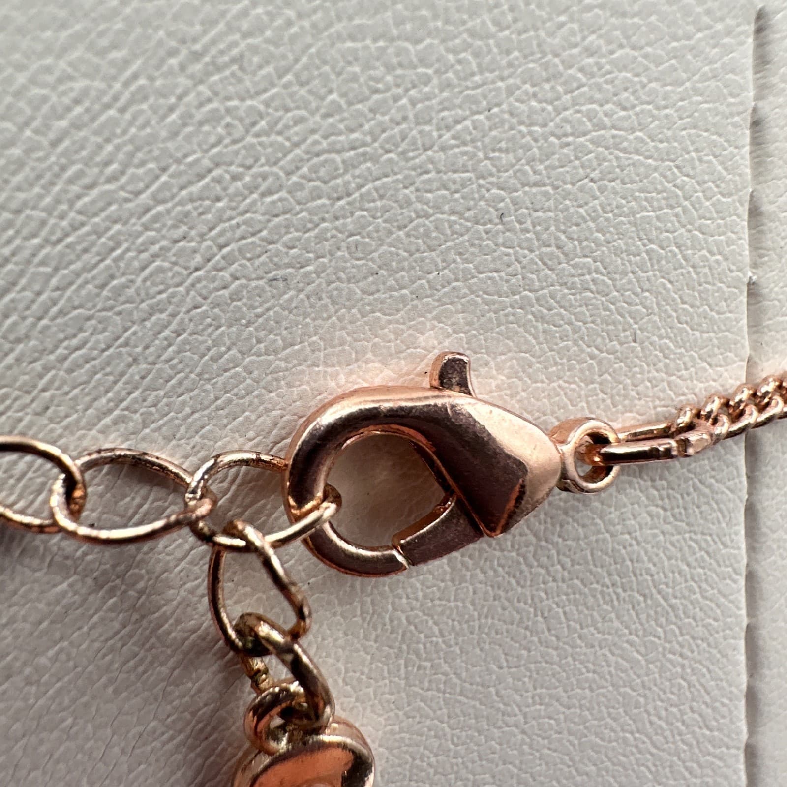 Vintage 90s Gold Tone Filigree Clover Station Chain Necklace Women's Jewelry - Thumbnail 8