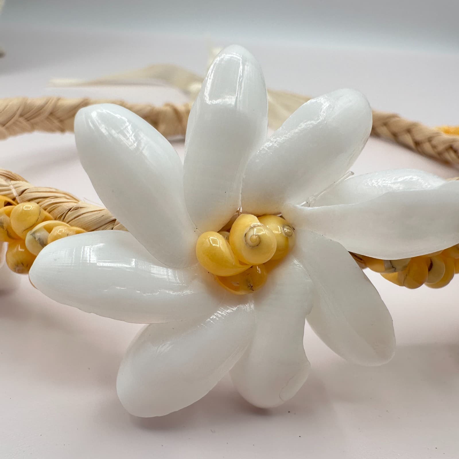 Vintage 80s Set Boohoo Daisy Flower Crown Headbands Beach Party Festival Jewelry - Thumbnail 3