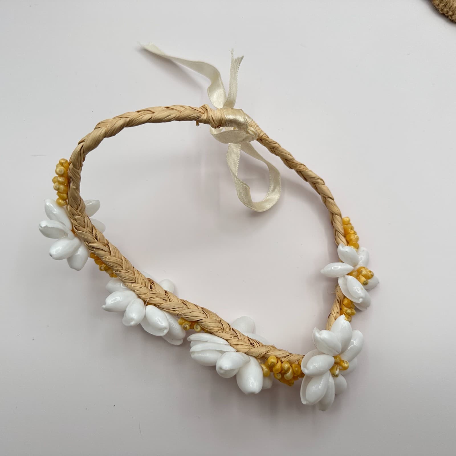 Vintage 80s Set Boohoo Daisy Flower Crown Headbands Beach Party Festival Jewelry - Thumbnail 10