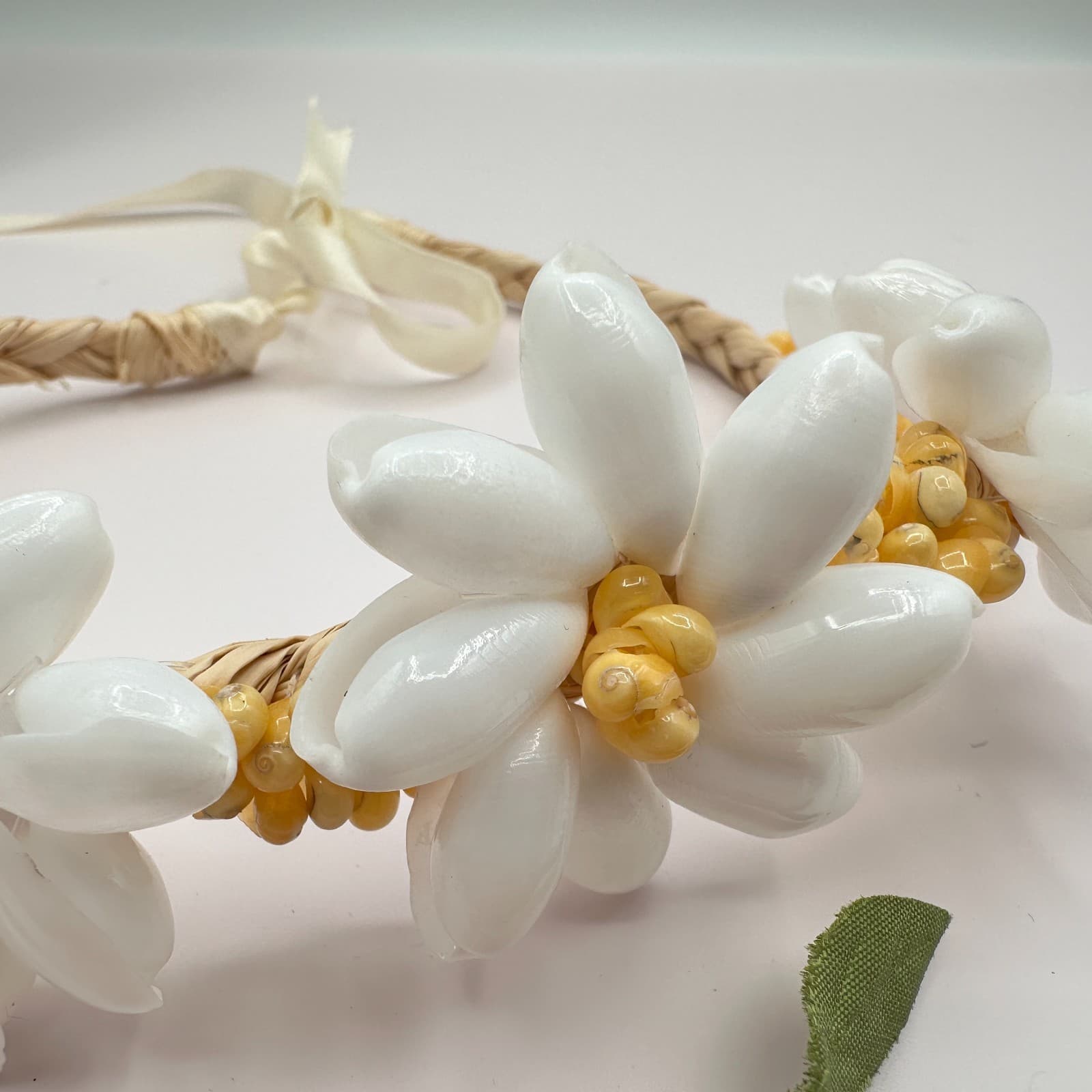 Vintage 80s Set Boohoo Daisy Flower Crown Headbands Beach Party Festival Jewelry - Thumbnail 5