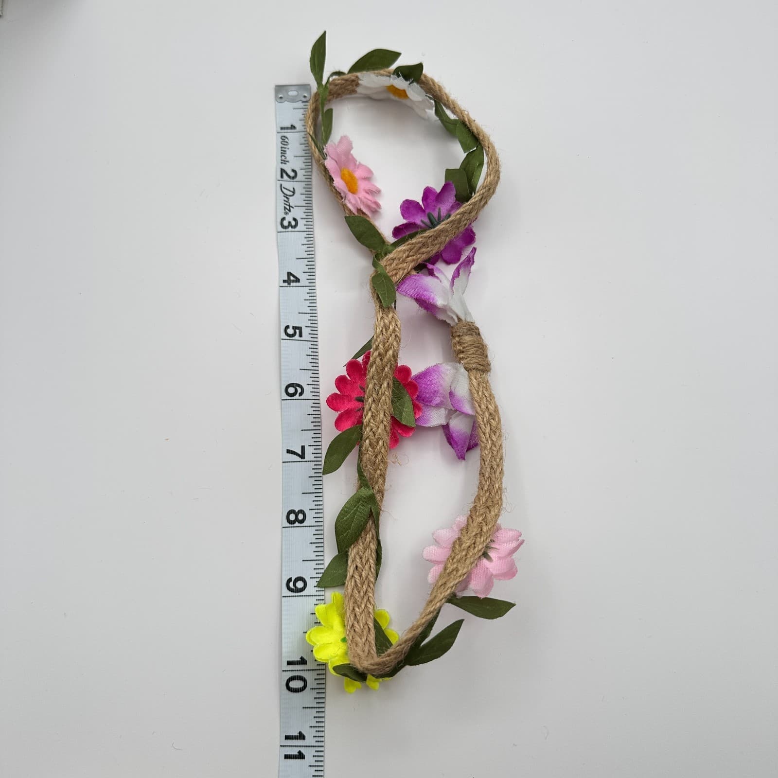 Vintage 80s Set Boohoo Daisy Flower Crown Headbands Beach Party Festival Jewelry - Thumbnail 19