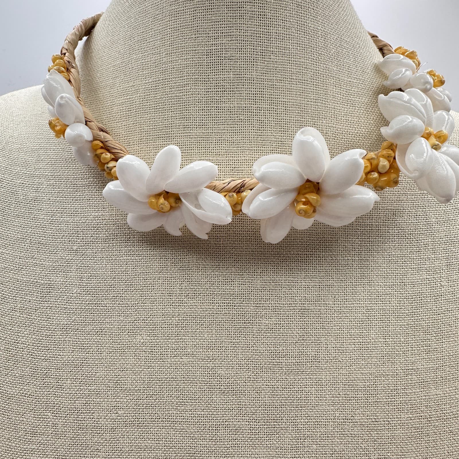 Vintage 80s Set Boohoo Daisy Flower Crown Headbands Beach Party Festival Jewelry - Thumbnail 13