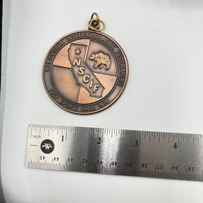 CIF NSCIF 1998 Boys Track 1600M Relay 3rd Place Bronze Medal Herff Jones Arco - Thumbnail 7