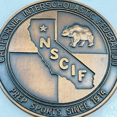 CIF NSCIF 1998 Boys Track 1600M Relay 3rd Place Bronze Medal Herff Jones Arco - Thumbnail 2