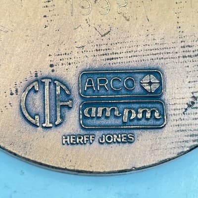 CIF NSCIF 1998 Boys Track 1600M Relay 3rd Place Bronze Medal Herff Jones Arco - Thumbnail 5