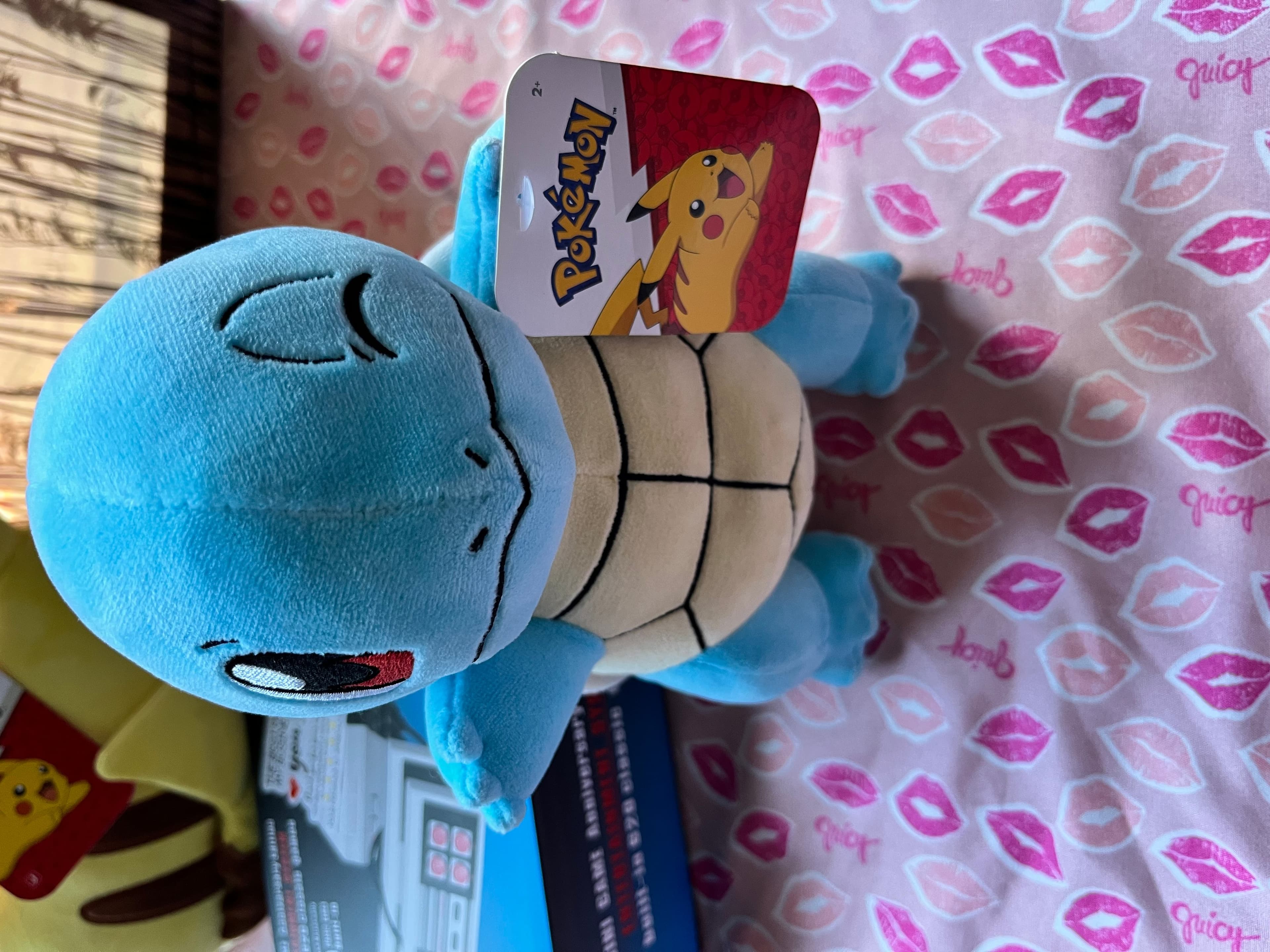 Bundle mini console 620 games + Pikachu & Squirtle plushies - Thumbnail 4