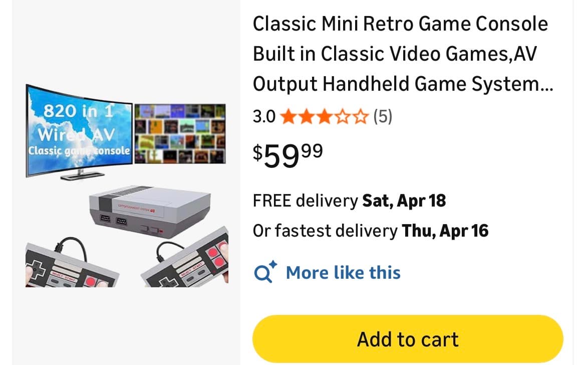 Bundle mini console 620 games + Pikachu & Squirtle plushies - Thumbnail 16