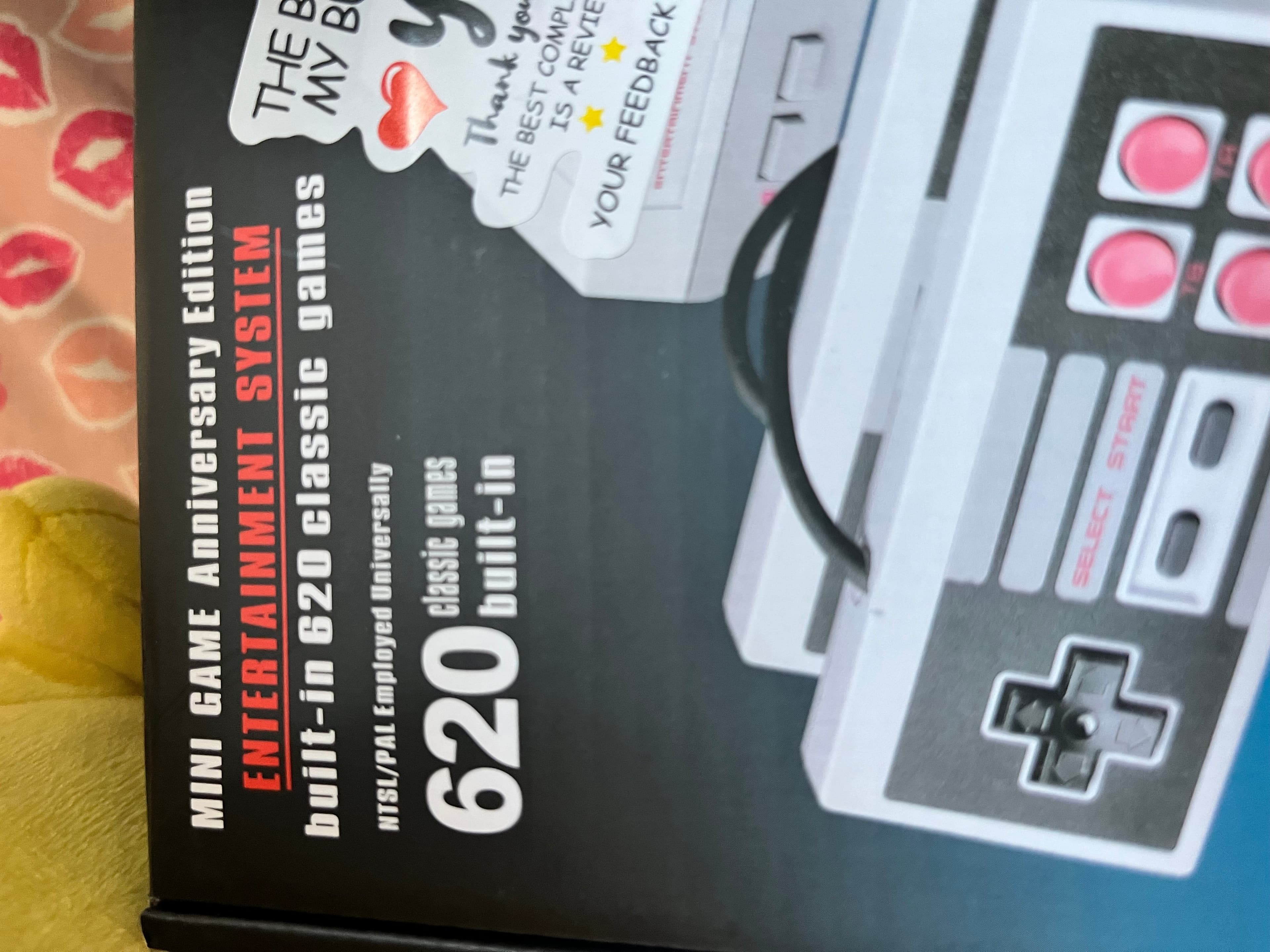 Bundle mini console 620 games + Pikachu & Bulbasaur plushies - Thumbnail 2