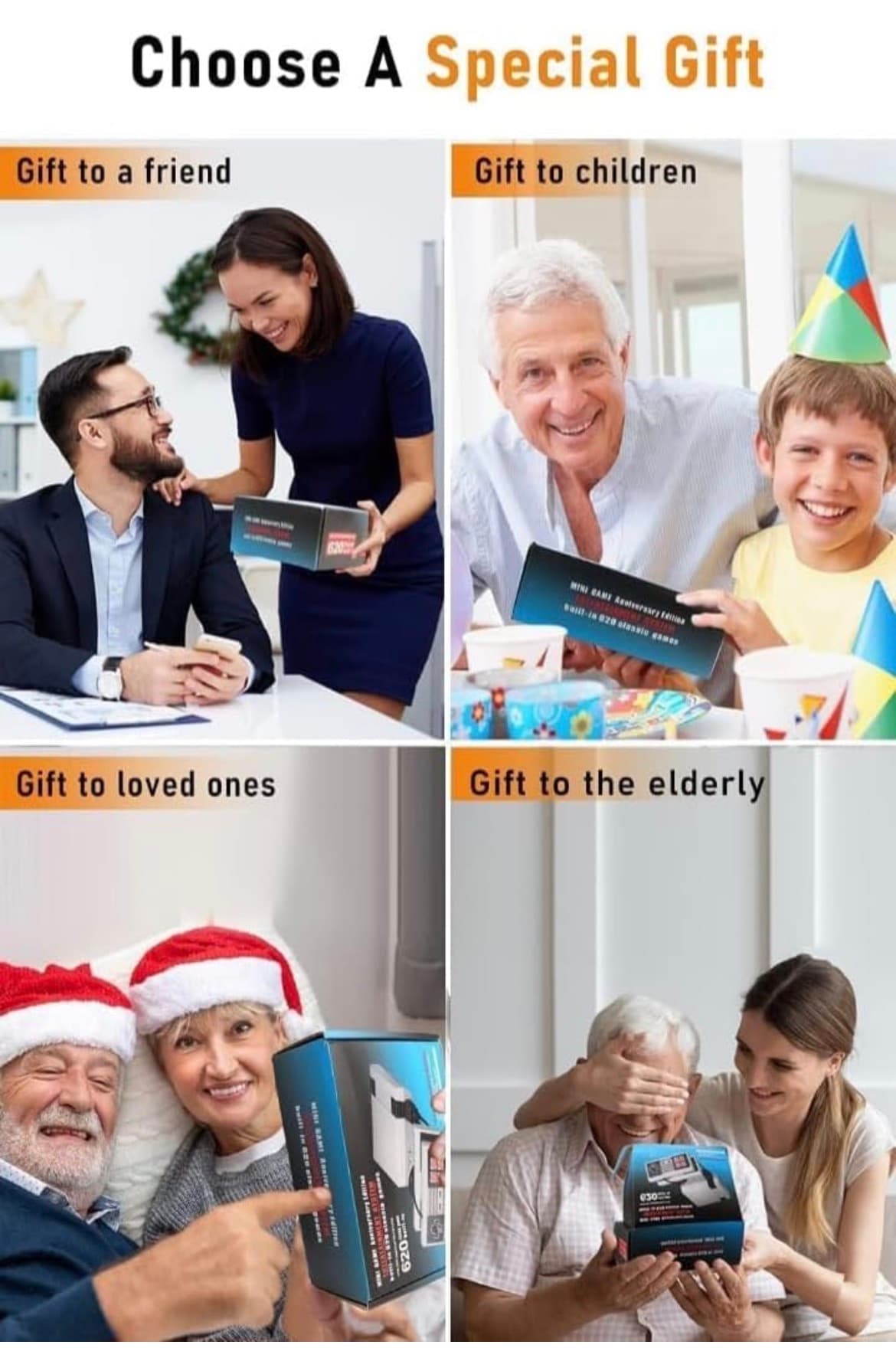 Bundle mini console 620 games + Pikachu & Bulbasaur plushies - Thumbnail 7