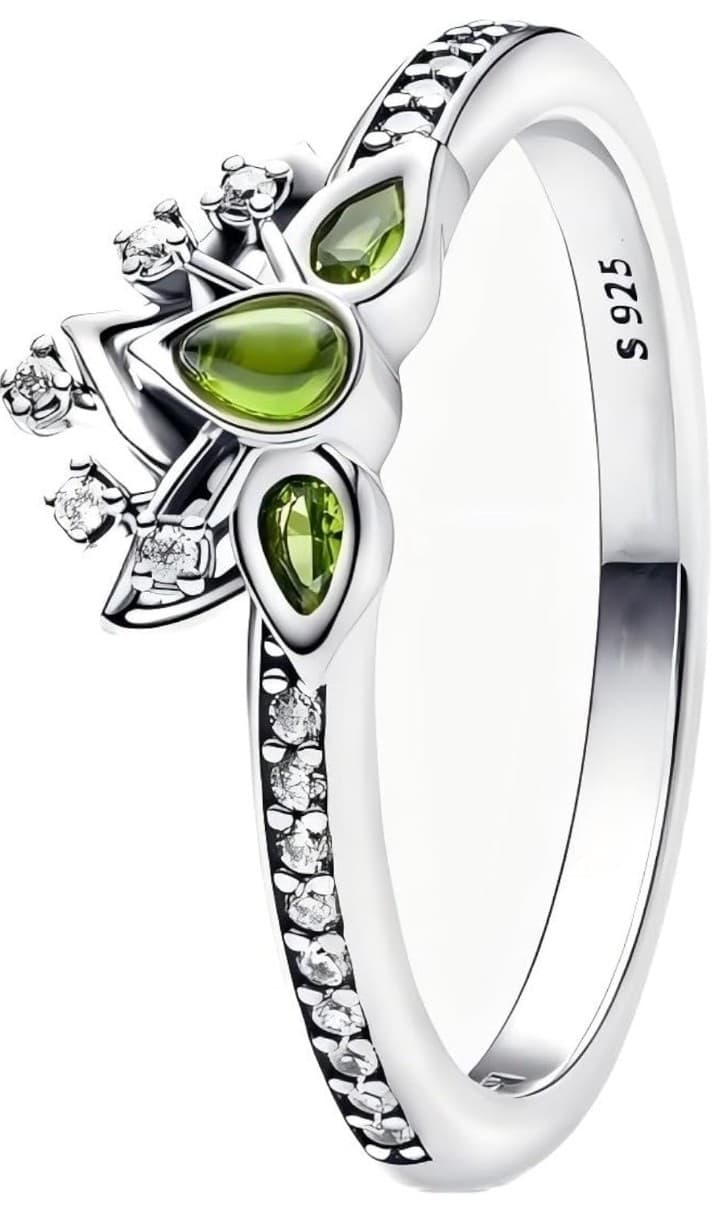 Sterling silver Princess Tiana Tiara Rings size 8 stamped 925 BRAND NEW! Read - Thumbnail 3