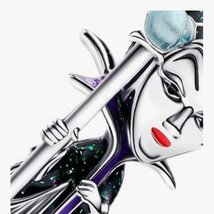 Compared to Pandora sterling silver Disney Villains Maleficent charm - Image 1